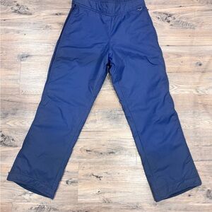 Vintage Skyr Mens M 32x29 Ski Snowboard Pants Insulated Full Leg Zip Nylon Retro